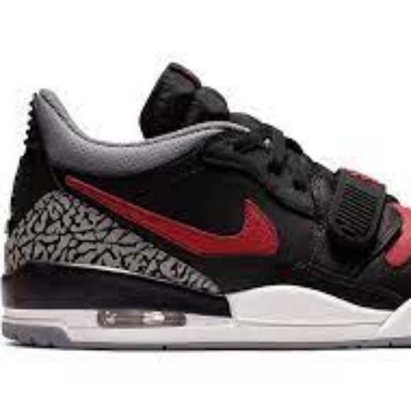 Nike Air Jordan Legacy 312 Low bred cement athletic basketball shoes size 5Y